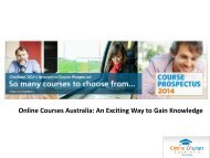 Online Courses Australia: An Exciting Way to Gain Knowledge