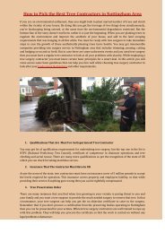  How to Pick the Best Tree Contractors in Nottingham Area