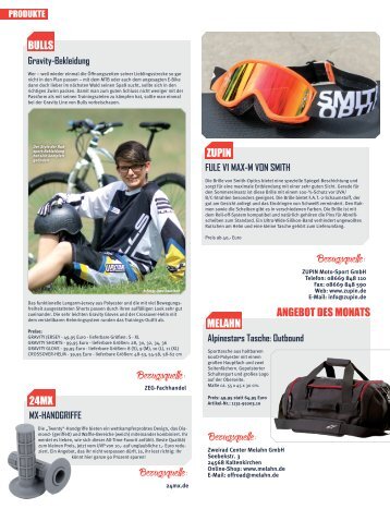 Motocross Enduro - Produkte 09/2014