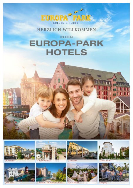 Hotelbroschüre der Europa-Park Hotels
