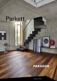 Parador - Parkett Programm