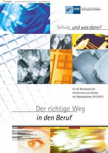 Der richtige Weg in den Beruf