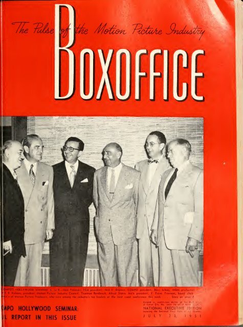 Boxoffice July 25 1951