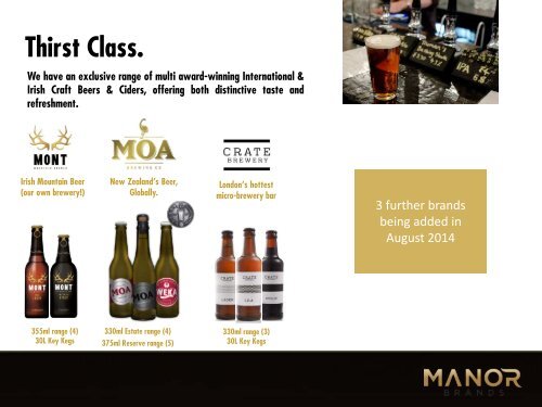 MANOR BRANDS |