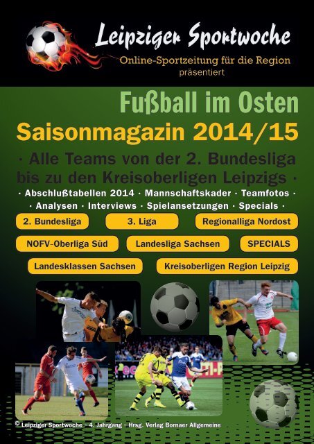 Saisonmagazin 2014/15 "Fußball im Osten"