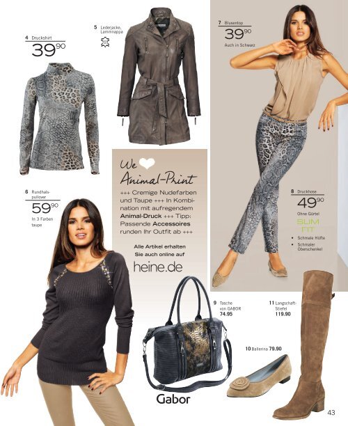 Heine Katalog Herbst/Winter 2014/ 2015