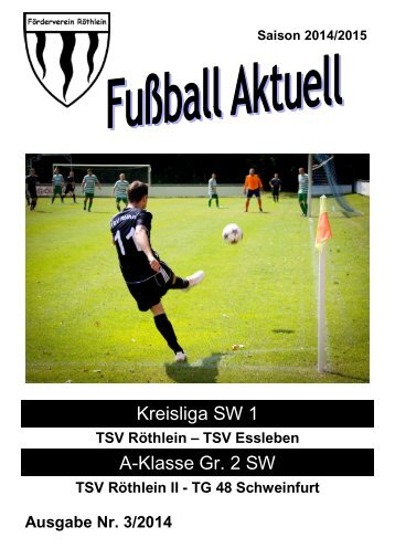 Fußball aktuell Nr. 3 2014/15