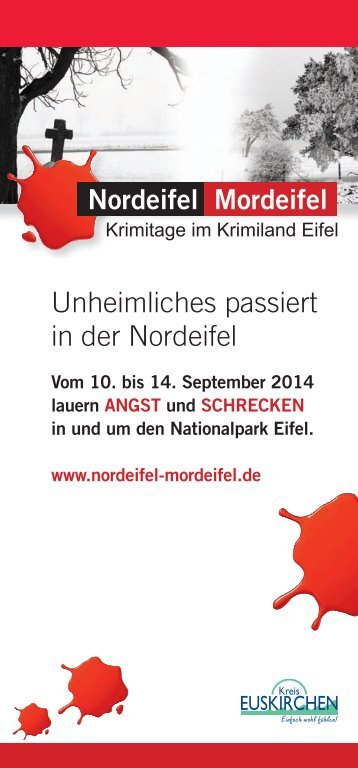 Programm "Nordeifel - Mordeifel 2014"