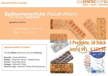 Spätsommerliches Testpaket - genericshop24.eu