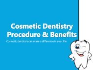 Cosmetic Dentistry Procedure & Benefits