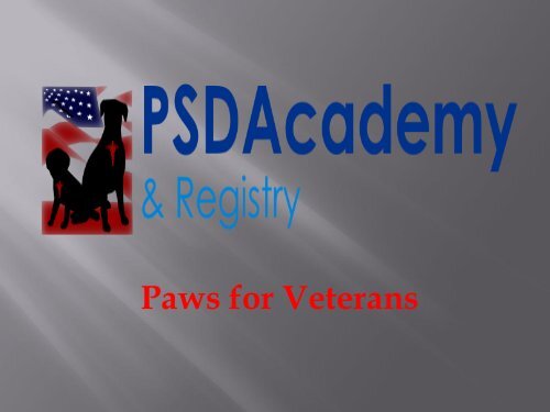 Paws for Veterans