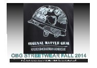 OBG Streetwear Fall 2014