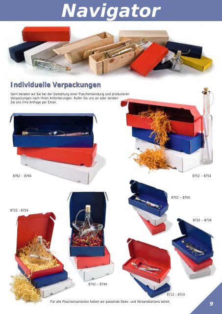 Navigator Katalog - Maritime Werbung