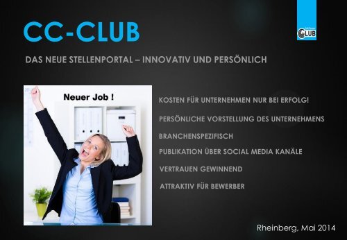 CC-CLUB - Neue Stellenbörse