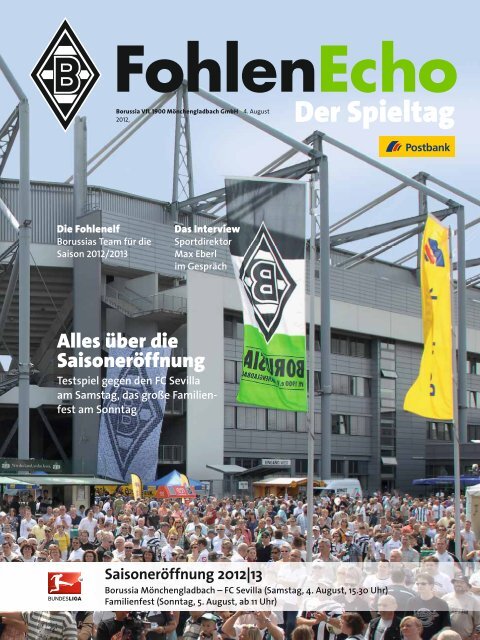 Ausgabe Programm 2012/13 Düsseldorfer SC 1899 Club Echo 1 