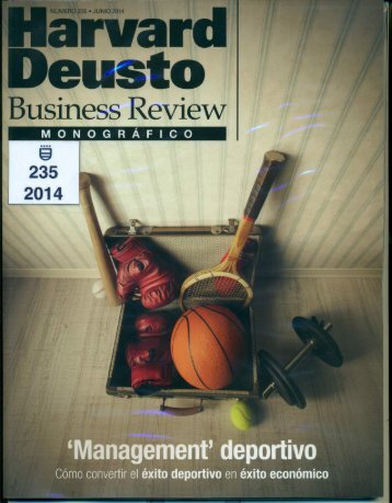 HARVARD DEUSTO Business Review - Monográfico