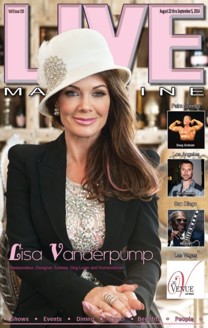 LIVE MAGAZINE VOL 8, Issue #190 August 22nd THRU September 5, 2014