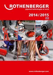 ROTHENBERGER Ana Katalog 2014 / 2015 (İngilizce)