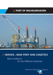 // Service-, base port and logistics