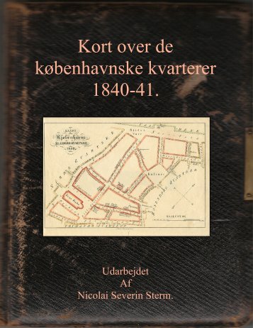 Sterms Kort over Kjøbenhavn 1840 - 1841
