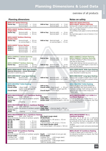 META Order Catalogue