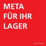 META FÜR IHR LAGER