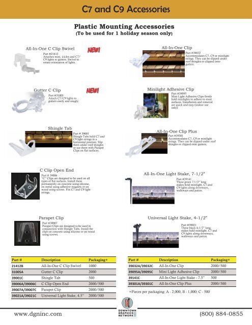 Lighting Component Catalog July 2014-June 2015