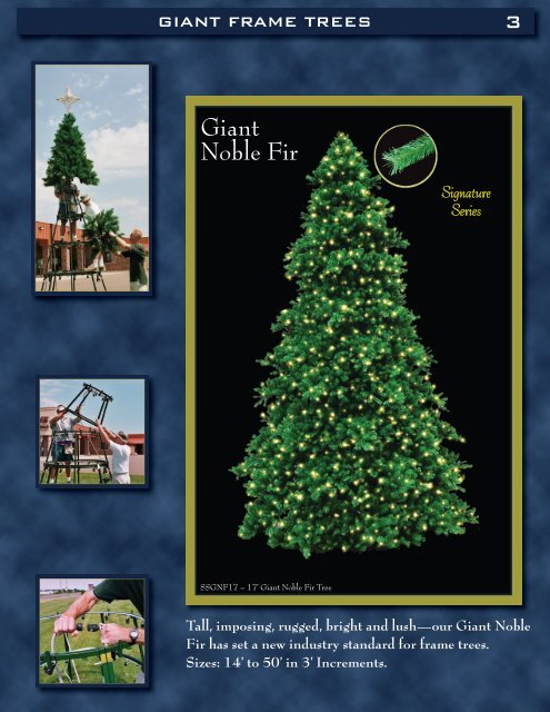 Commercial Holiday Lighting. Pole, Park and Ground Displays. Giant Holiday Trees