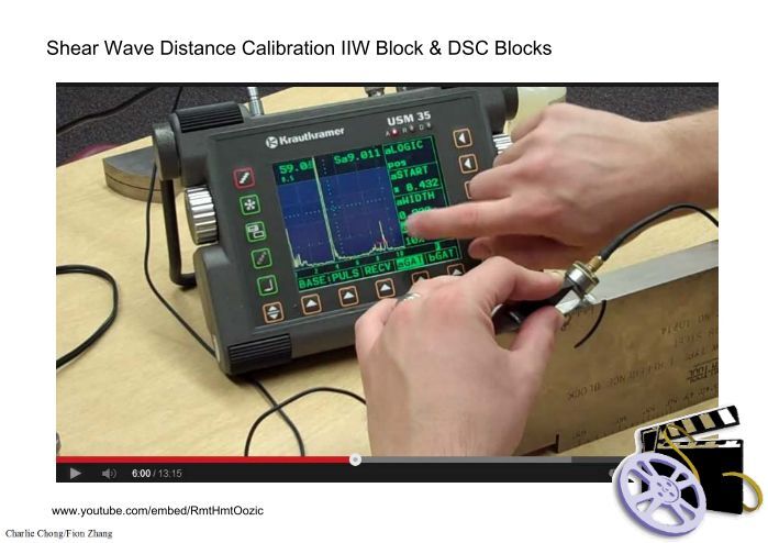 Calibration of shear wave