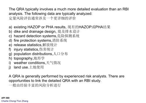 Risk-Based Inspection