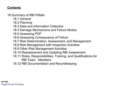 Risk-Based Inspection