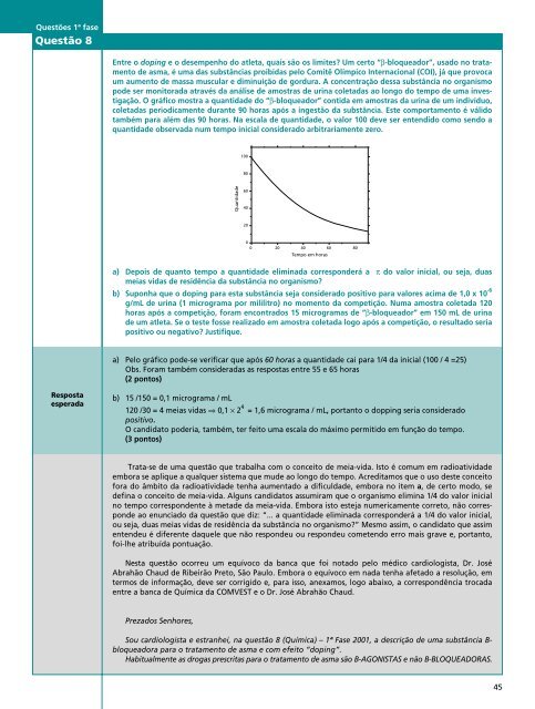 Caderno de Questões