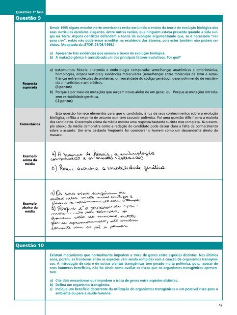 Caderno de Questões