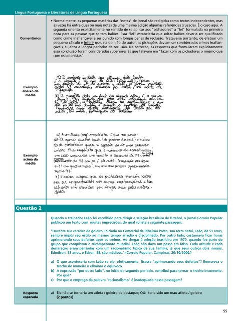 Caderno de Questões