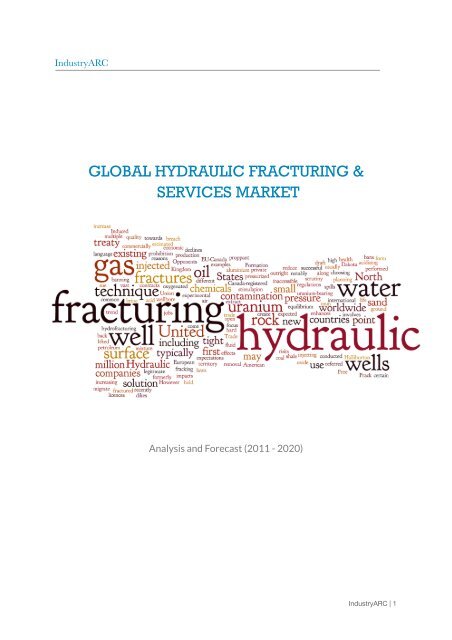 GLOBAL HYDRAULIC FRACTURING & SERVICES MARKET