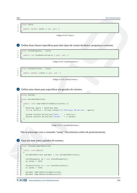 C# e Orientação a Objetos