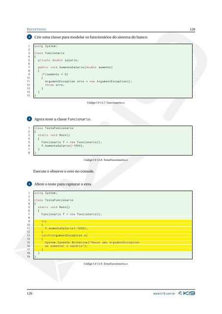 C# e Orientação a Objetos