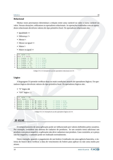 C# e Orientação a Objetos