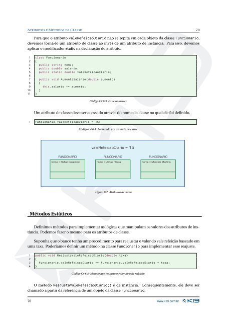 C# e Orientação a Objetos