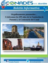 Boletín Informativo del Consejo Nacional para el Desarrollo Sostenible Agosto del 1 al 15 del 2014