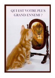 QUI EST VOTRE PLUS GRAND ENNEMI ?