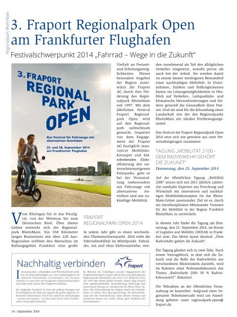 AGIL-DasMagazin - Ausgabe September 2014