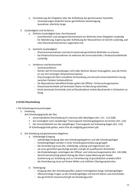 Zusammenfassung-Familienrecht-ZGB-II