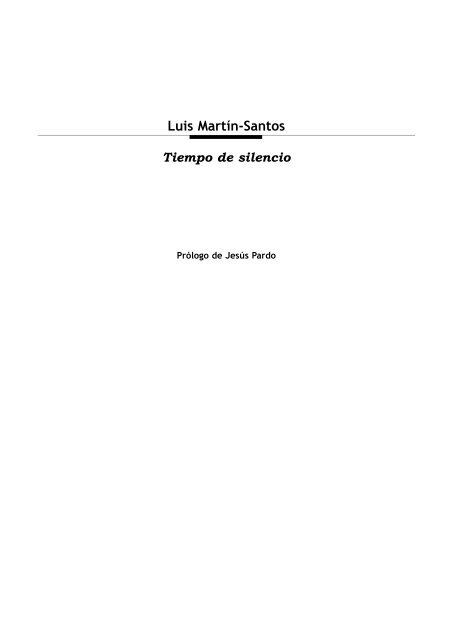 Martin-Santos-Tiempodesilencio