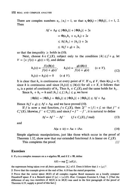 Real and Complex Analysis (Rudin)