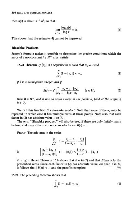 Real and Complex Analysis (Rudin)