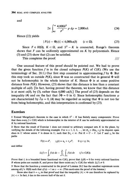 Real and Complex Analysis (Rudin)