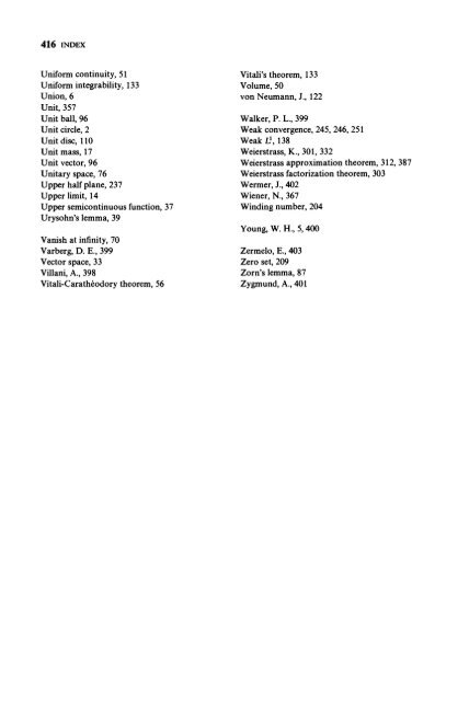 Real and Complex Analysis (Rudin)