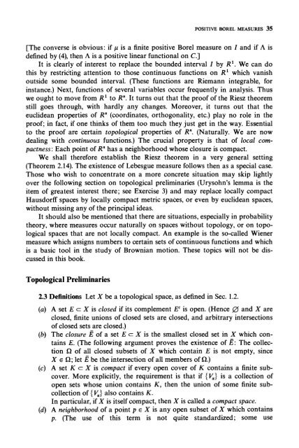 Real and Complex Analysis (Rudin)