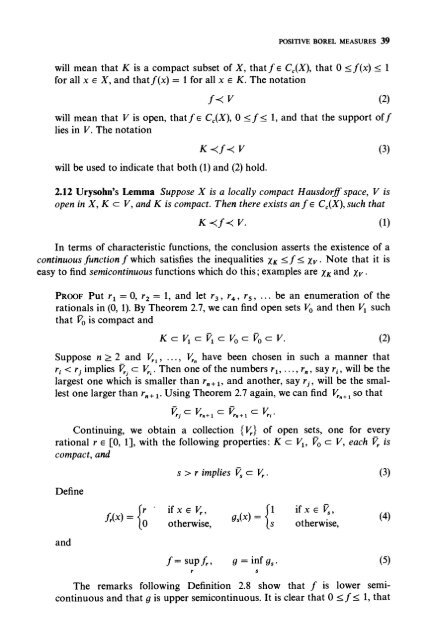 Real and Complex Analysis (Rudin)